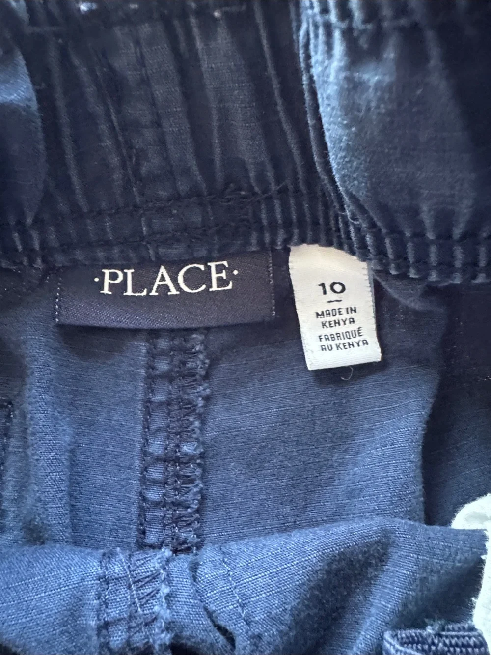 The Children's Place Navy Blue Cargo Shorts